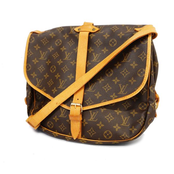 1 Louis Vuitton Shoulder Bag Monogram Saumur 35