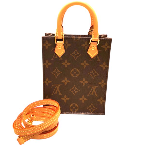 1 Louis Vuitton Petite Sac Plat Brown Shoulder Bag