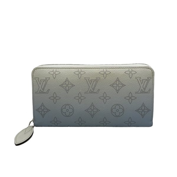 1 Louis Vuitton Zippy Wallet Mahina Gradation Round Rank A Long