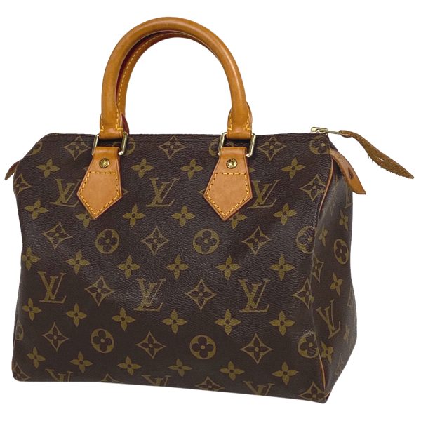 1 Louis Vuitton Speedy 25 Boston Bag Commuter Monogram Brown