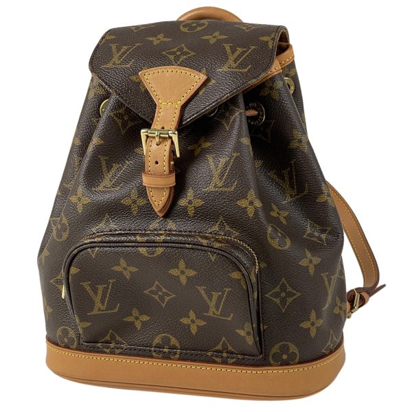 1 Louis Vuitton Montsouris Backpack Daypack Rucksack Monogram Brown