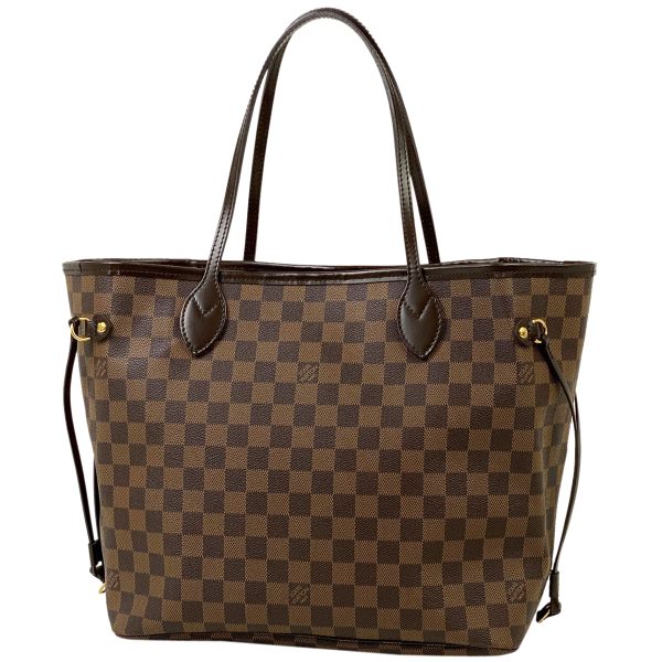 1 Louis Vuitton Neverfull MM Shoulder Bag Damier Brown