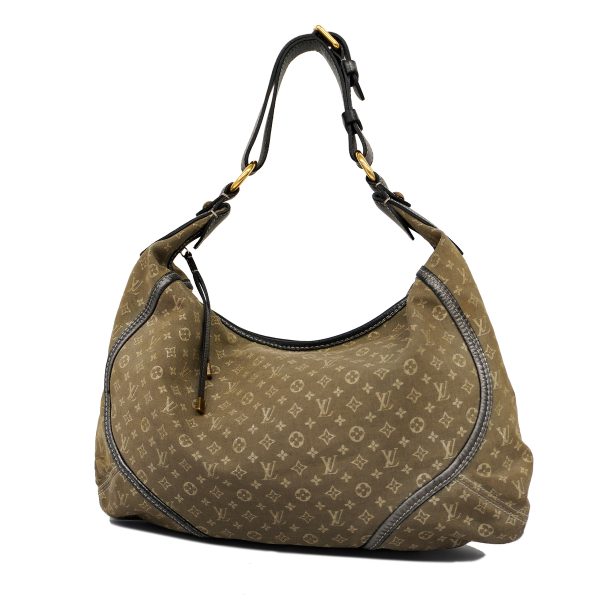 1 Louis Vuitton Shoulder Bag Monogram Mini Lin Manon MM