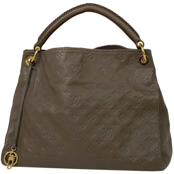 1 Louis Vuitton Artsy MM Shoulder Bag Monogram Implant