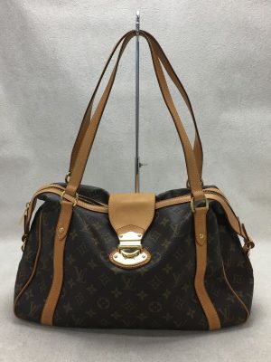 1 Louis Vuitton Spontini Damier Handbag Brown