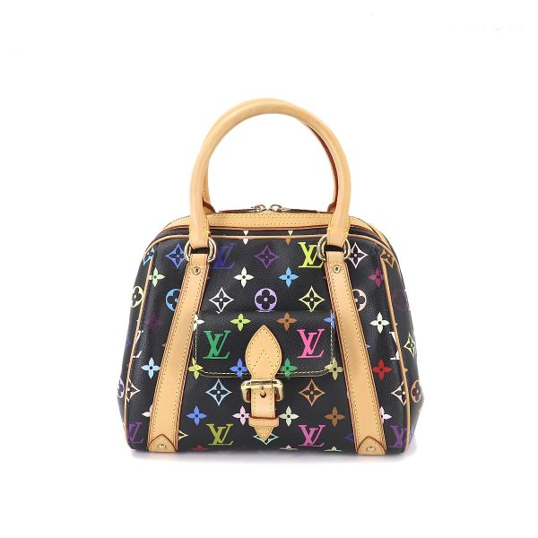 1 Louis Vuitton Monogram Multicolor Priscilla Hand Bag Noir