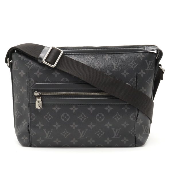 1 Louis Vuitton Monogram Eclipse Odysse Messenger PM Shoulder Bag Crossbody