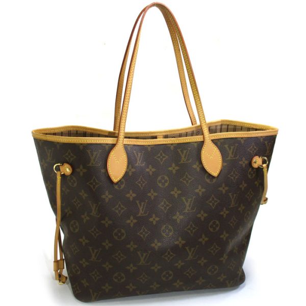 1 Louis Vuitton Neverfull MM Tote Bag Monogram