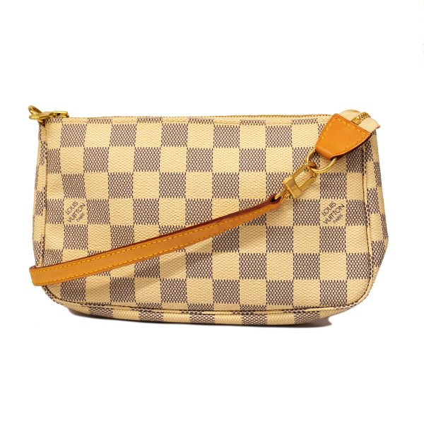 1 Louis Vuitton Shoulder Bag Damier Azur Pochette Accessoire