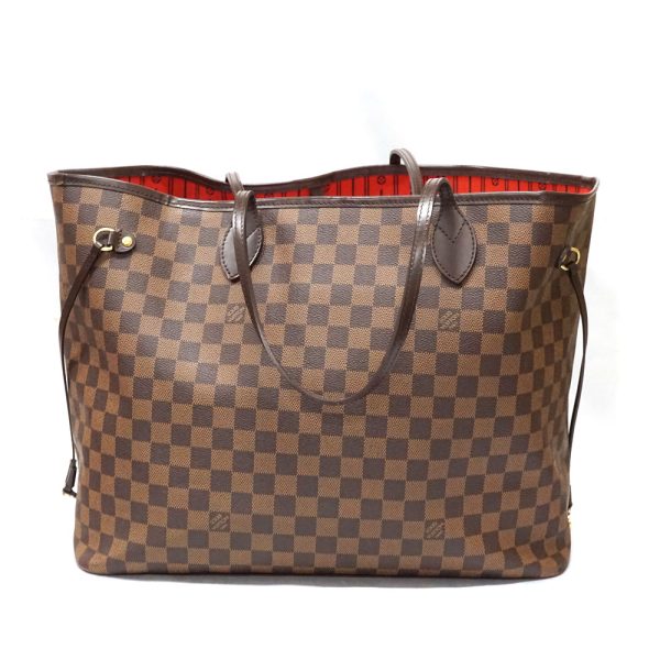 1 Louis Vuitton Neverfull GM Tote Bag Brown