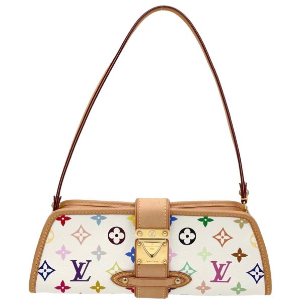 1 Louis Vuitton Handbag Monogram Multicolor Shirley