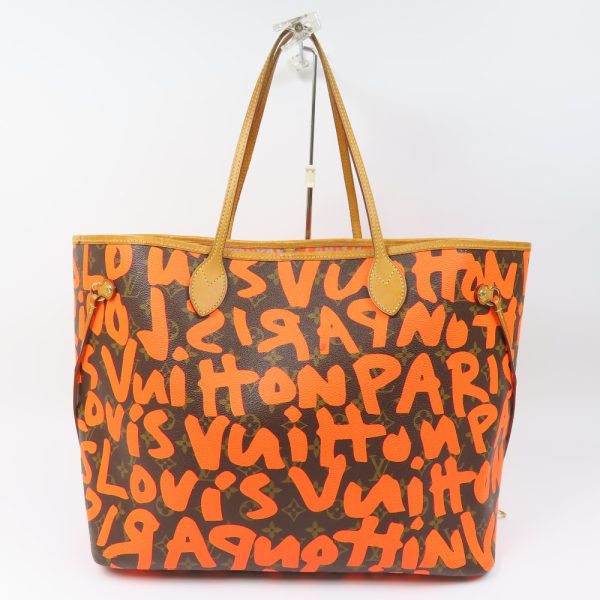 1 Louis Vuitton Neverfull GM Vintage Monogram Graffiti Tote Bag