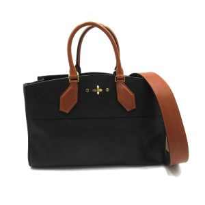 1 CELINE Luggage Micro Tote Bag Black Drummed Calfskin Rank