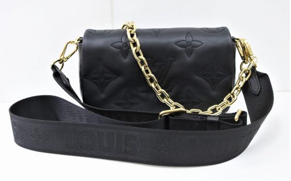 1 Louis Vuitton Wallet Strap Handbag 3WAY Noir