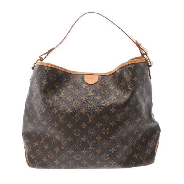 1 Louis Vuitton Monogram Delightful MM Brown