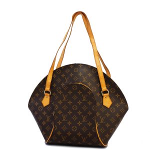 1 Louis Vuitton Monogram Canvas Beige Leather Vaugirard Shoulder Bag