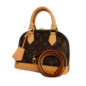 1 Louis Vuitton Mini Looping Monogram Shoulder Bag Brown