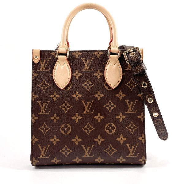 1 Louis Vuitton Sac Pla BB Handbag Monogram Canvas