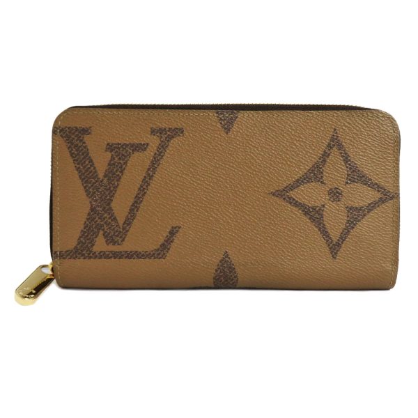 1 Louis Vuitton Monogram Giant Reverse Zippy Wallet Long