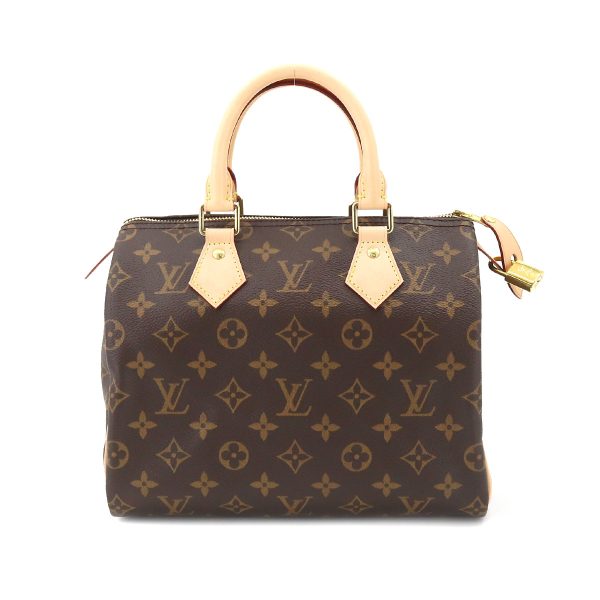 1 Louis Vuitton Monogram Speedy 25 Hand Bag Brown