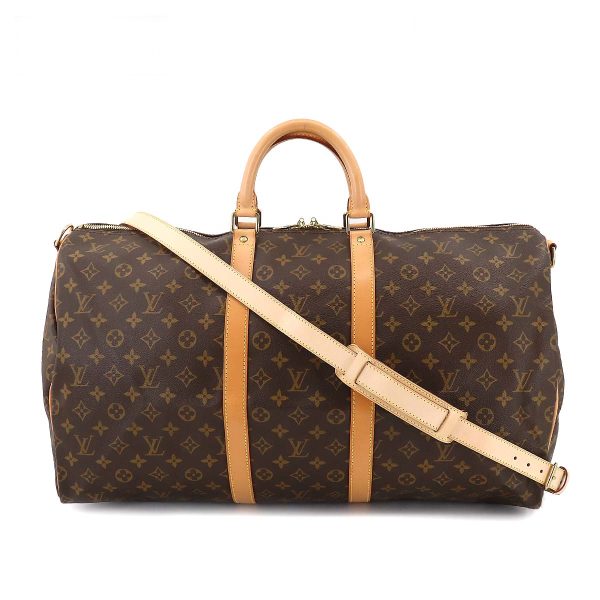 1 Louis Vuitton Monogram Keepall Bandouliere 55 2Way Boston Shoulder Bag