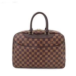 1 Louis Vuitton Damier Recoleta Ebene Handbag Brown