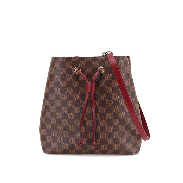 1 Louis Vuitton Damier Neonoe Shoulder Bag Cherry Berry Ebene