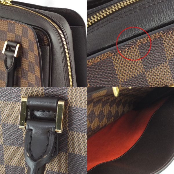 10 Louis Vuitton Triana Handbag Damier Ebene