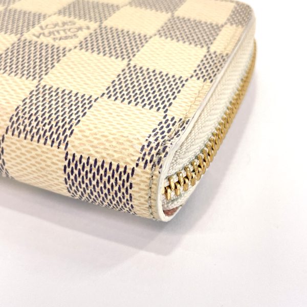 10 Louis Vuitton Portefeuil Clemence Long Wallet Damier Azur