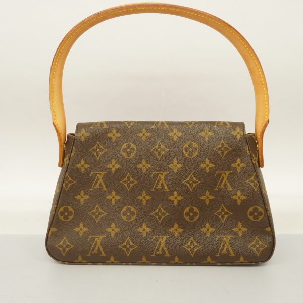 10 Louis Vuitton Shoulder Bag Monogram Mini Looping