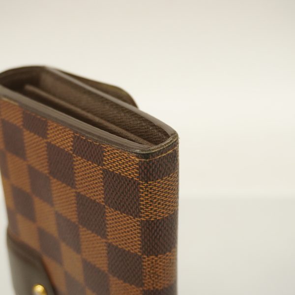 10 Louis Vuitton Bifold Long Wallet Damier Portefeuille Sistine