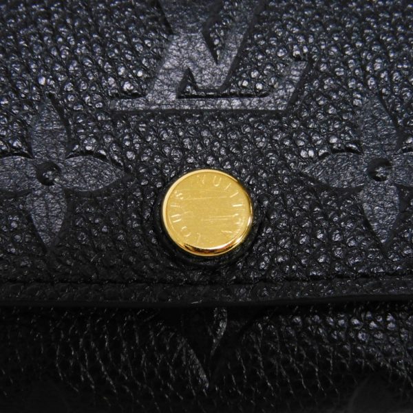 10 Louis Vuitton Key Case Multicle 6 Embossed Black