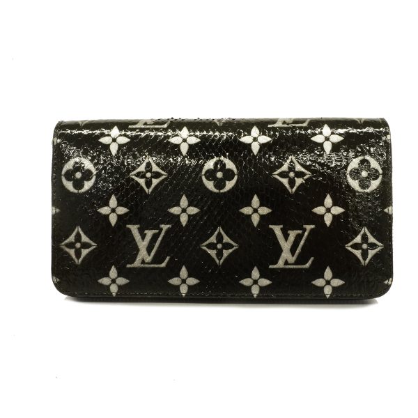 10 Louis Vuitton Long Wallet Monogram Python Zippy Wallet Noir