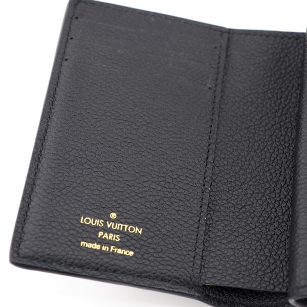 11 Louis Vuitton Portefeuille Metis Compact Monogram Implant Trifold Wallet Black