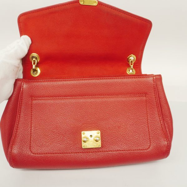 11 Louis Vuitton Shoulder Bag Monogram Empreinte Saint Germain PM Red