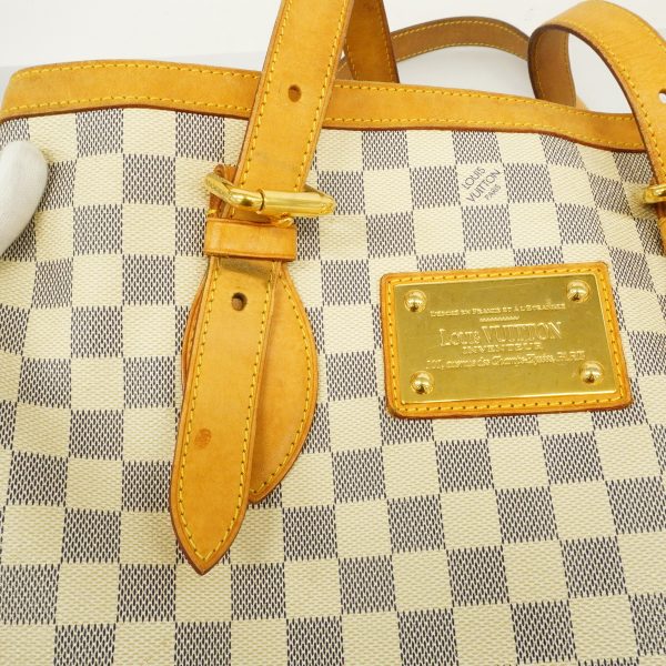 11 Louis Vuitton Tote Bag Damier Azur Hampstead MM