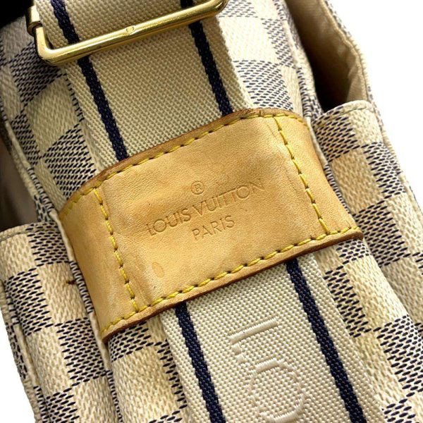 12 Louis Vuitton Shoulder Bag Damier Azur Naviglio