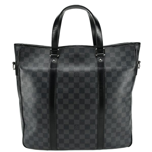 1240001022186 3 Louis Vuitton Tadao Damier Graphite Canvas Tote Bag