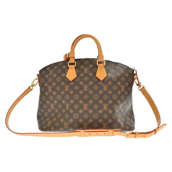 2 Louis Vuitton Neo Lockit MM 2way Bag Monogram Brown