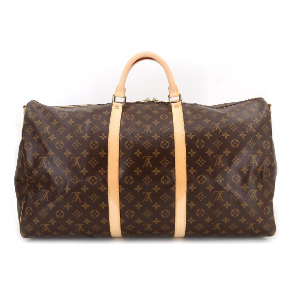 2 Louis Vuitton Monogram Keepall Bandouliere 60 2 Way Boston Shoulder Bag