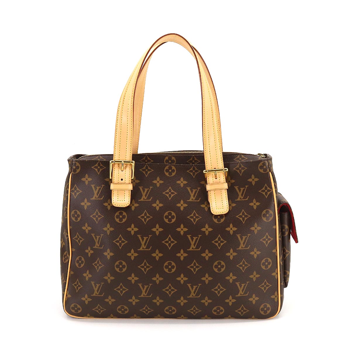Louis Vuitton Multipli Cite Monogram Canvas Shoulder Bag Brown - Image 2