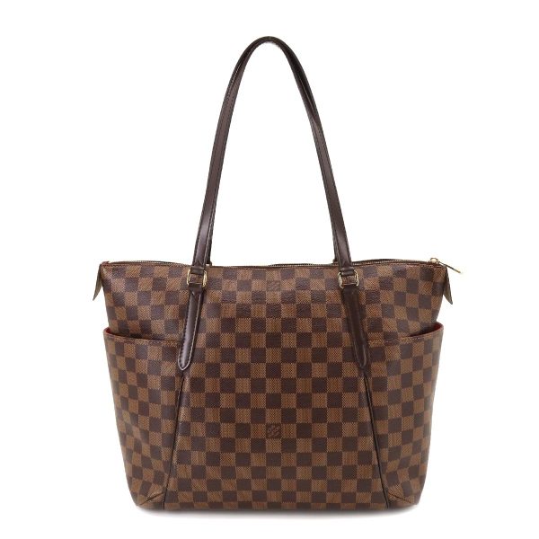 2 Louis Vuitton Damier Totally MM Tote Bag Ebene