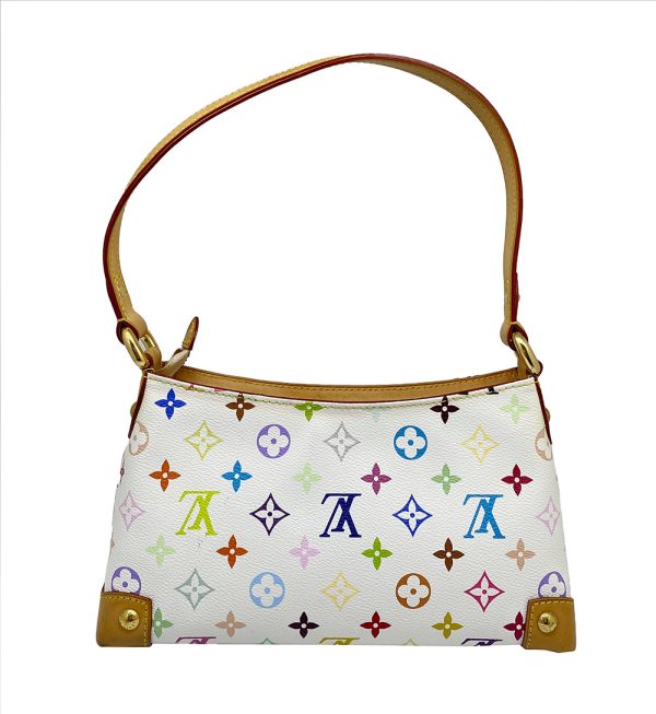 2 Louis Vuitton Monogram Multicolor Eliza Shoulder Bag