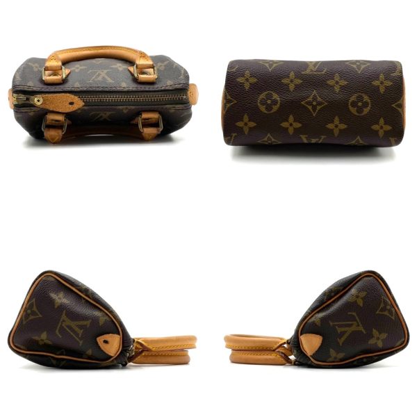 2 Louis Vuitton Handbag Monogram Speedy Mini Bag Small Bag