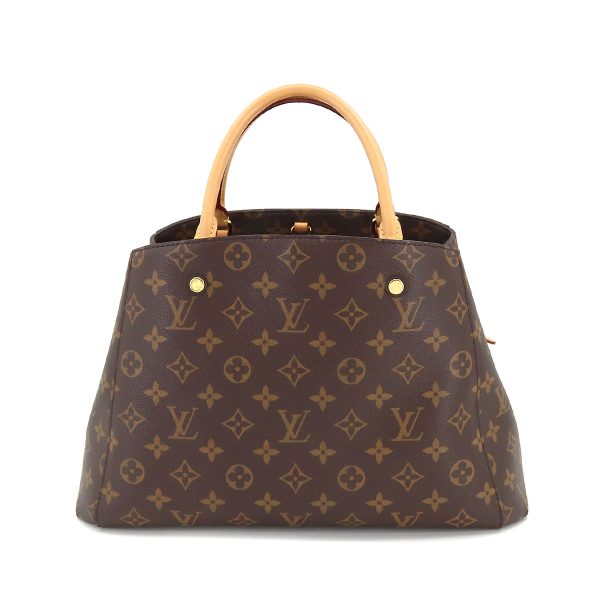 2 Louis Vuitton Monogram Montaigne MM 2 Way Hand Shoulder Bag