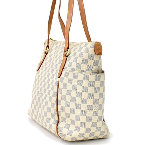 2 Louis Vuitton Tote Bag Totally MM Damier Azur