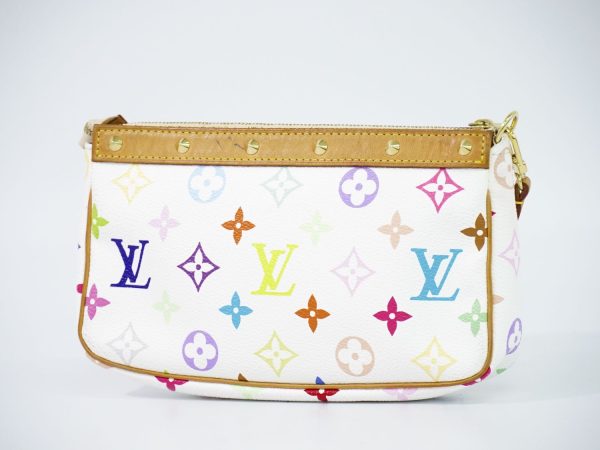 2 Louis Vuitton Pochette Accessoire Monogram Multicolor