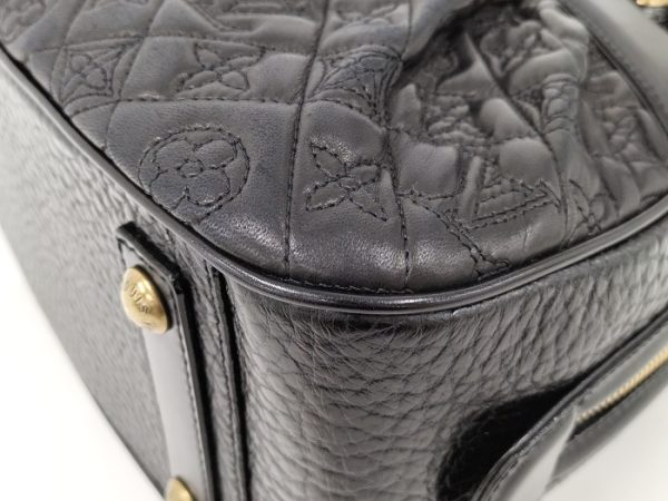 2 Louis Vuitton Mitzi Handbag Monogram Vienna Noir