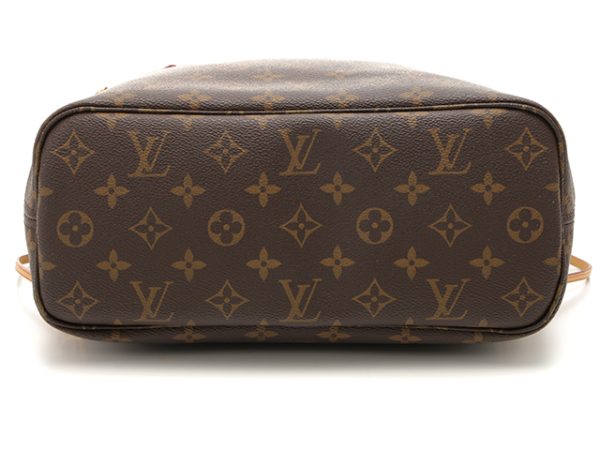 2 Louis Vuitton Neverfull PM Handbag Tote Bag Monogram Brown