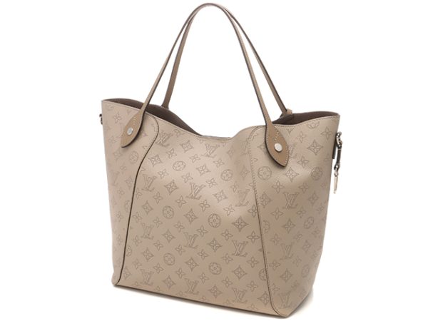 2 Louis Vuitton Mahina Hina MM Galle Leather Tote Bag